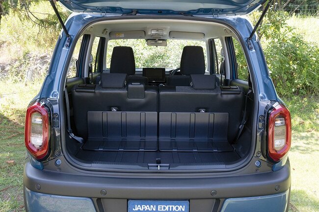 スズキ・クロスビー荷室