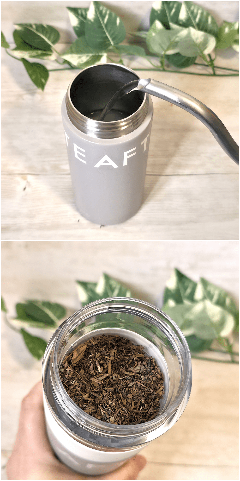 買ってからほぼ毎日使ってる！アフタヌーンティーの「茶こし付きボトル」ティーポットよりお手軽で感動した…！