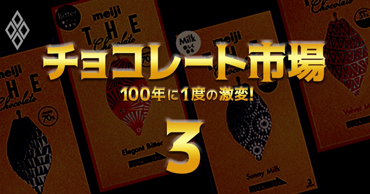 明治「ザ チョコレート」開発秘話、8度目の挑戦でついにヒット！