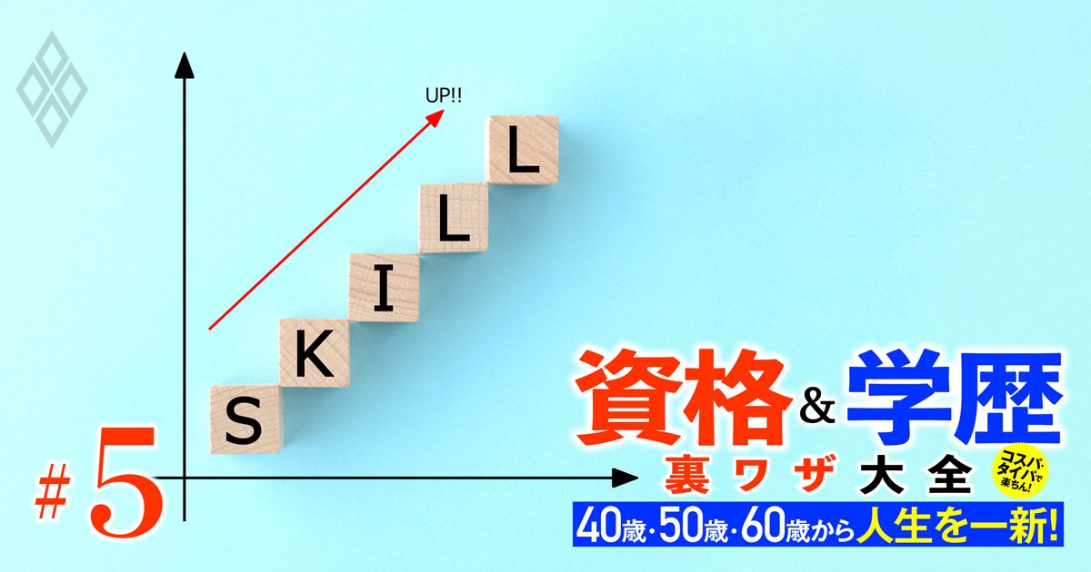 生き残る士業の「最強ダブル資格」は？行政書士＋α、社労士＋α、宅建士＋α、税理士＋α、キャリコン＋α、ドローン＋α…有名「士業」コンサルが指南【ゼロからの「資格ステップアップ」図付き】