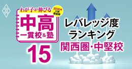 「お得な中高一貫校」ランキング【関西圏中堅校50校・2026入試直前版】入りやすいのに難関大が狙える学校は？3位は京都女子、1位は？