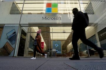 米企業「経営効率」ランキング、首位はマイクロソフト