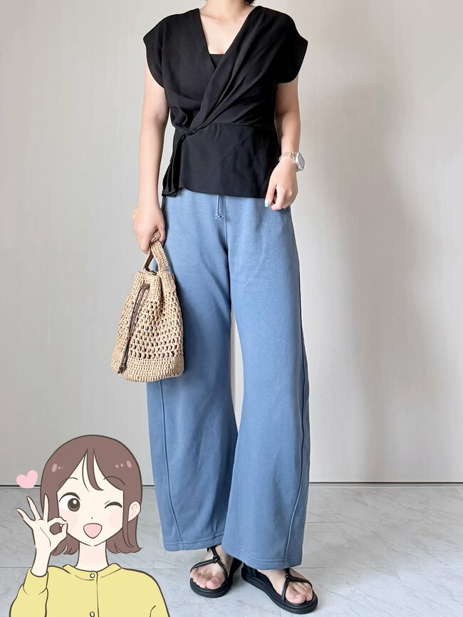 「全色買おうかと思った」GUの“楽ちんワイドパンツ”一度はいたら手放せない！「シルエットが好き」「体のラインがとても綺麗に見える」《購入レビュー》