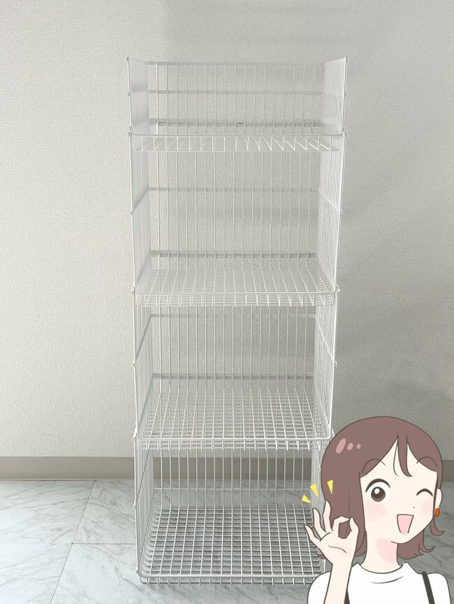 キッチンのごちゃごちゃが片付いた!カインズの「自由に組み合わせられるラック」省スペースに収納を増やせて嬉しい!