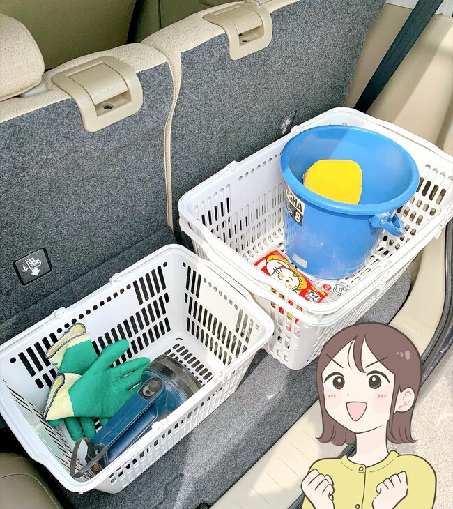 便利すぎて5個まとめ買いした…!無印良品の“スーパーみたいな買い物カゴ”もうエコバッグには戻れないわ!「母、楽になりました!」「なんでもポイポイ入れられます」《購入レビュー》