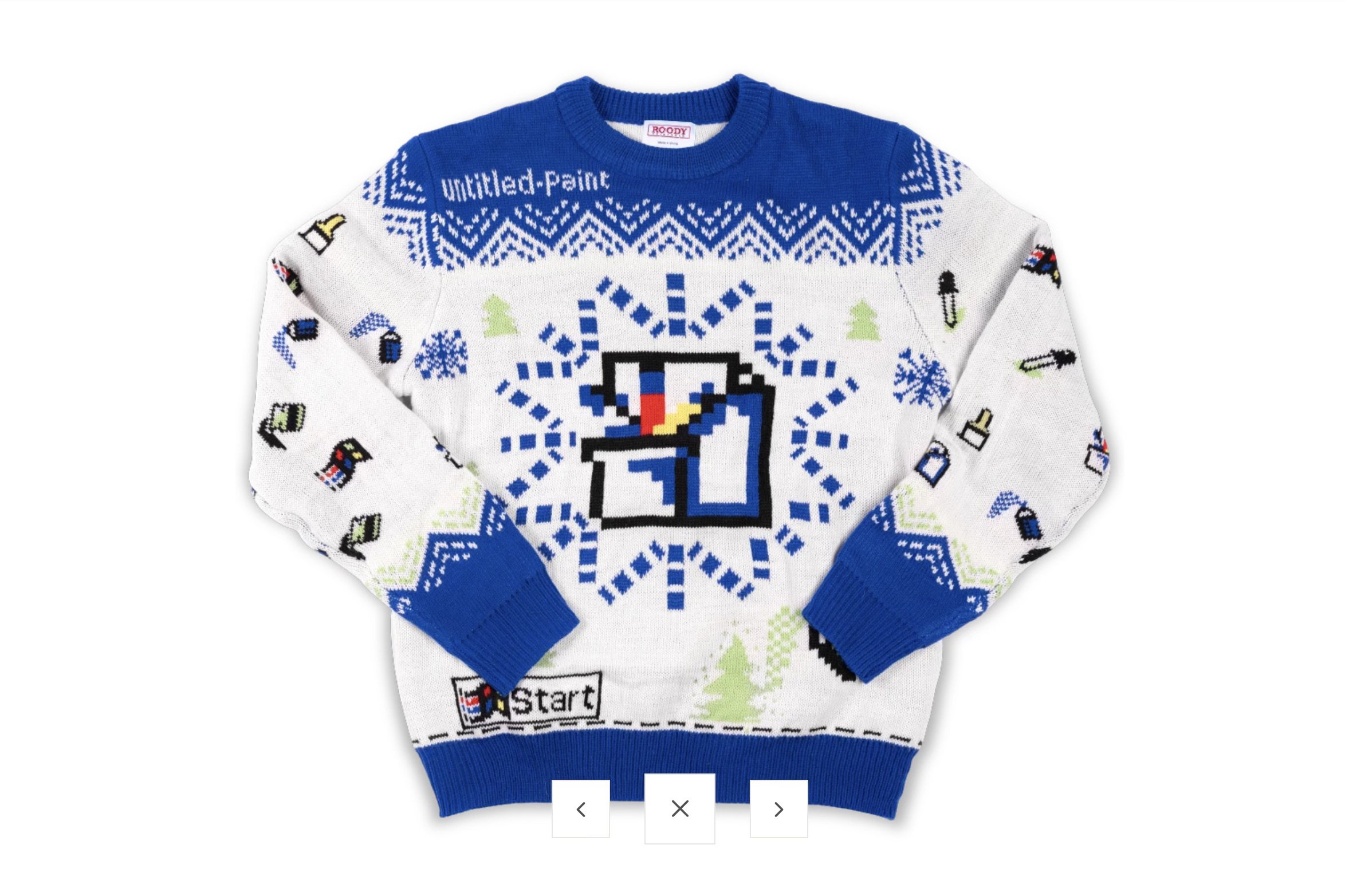 「MS Paint Ugly Sweater」のスクリーンショット