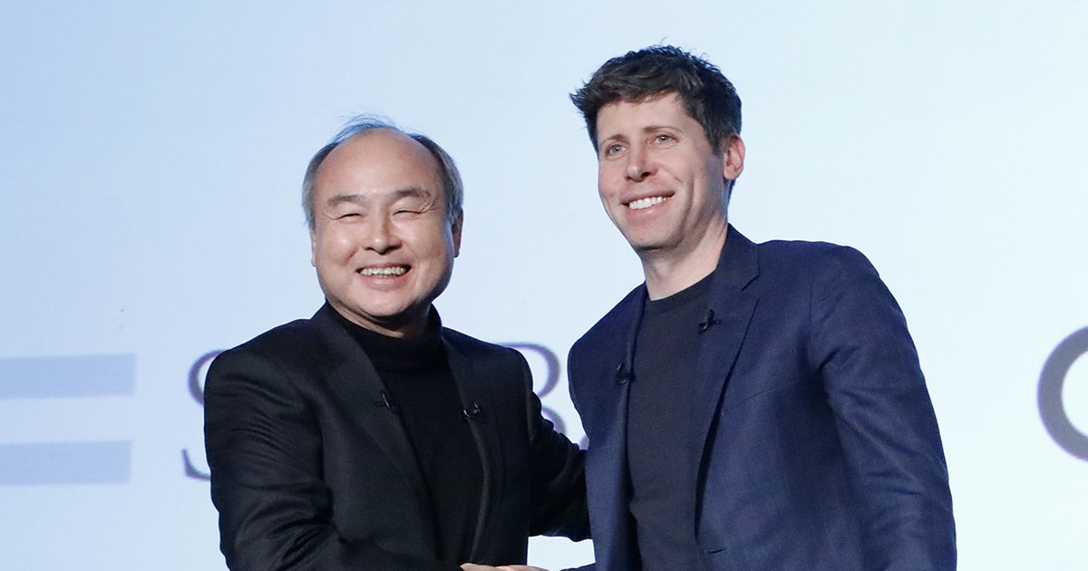 ソフトバンクとオープンAI、5000億ドルのプロジェクト始動に苦戦