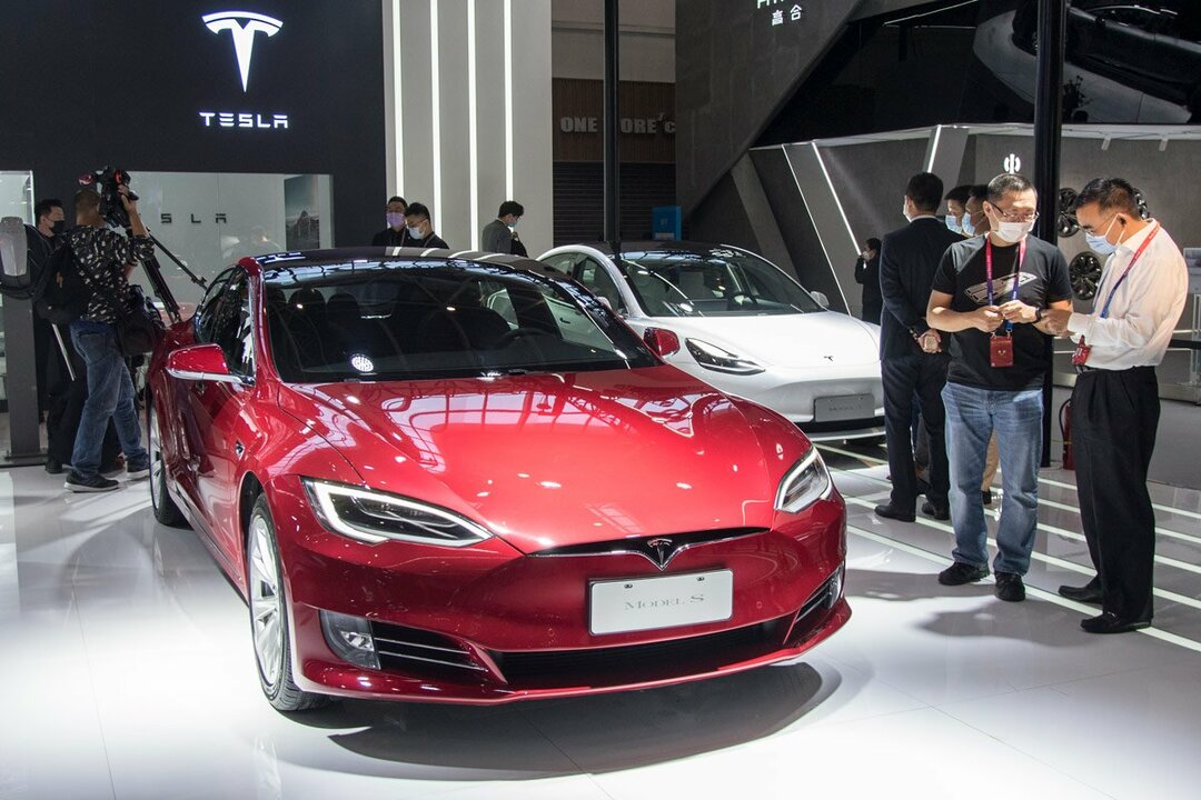 写真:テスラ,モデルS,電気自動車
