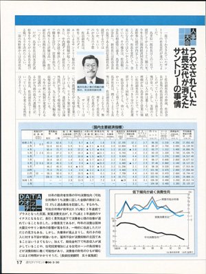 「週刊ダイヤモンド」1996年3月30日号