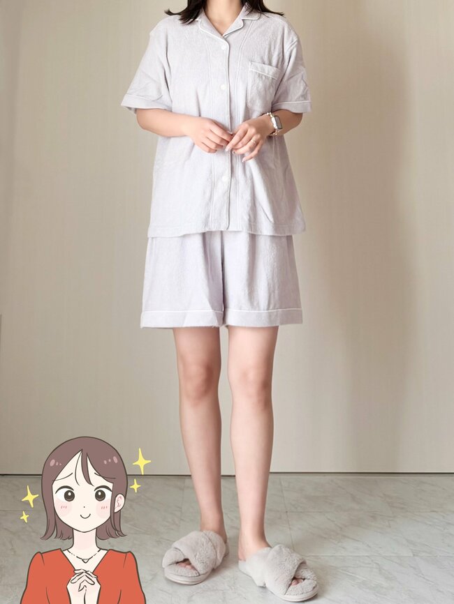 「すでに予備ほしい」「最高すぎる」無印良品の“着るふわふわタオル”パジャマとは思えない気持ちよさです!「寝汗をかく夜でも快適」