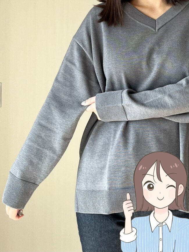 「着太りして見えません」GUの“ゆったりニット”気になる二の腕やお腹をカバーしてくれて嬉しい!「肉感を拾わず高見え」「着回しができて助かる」