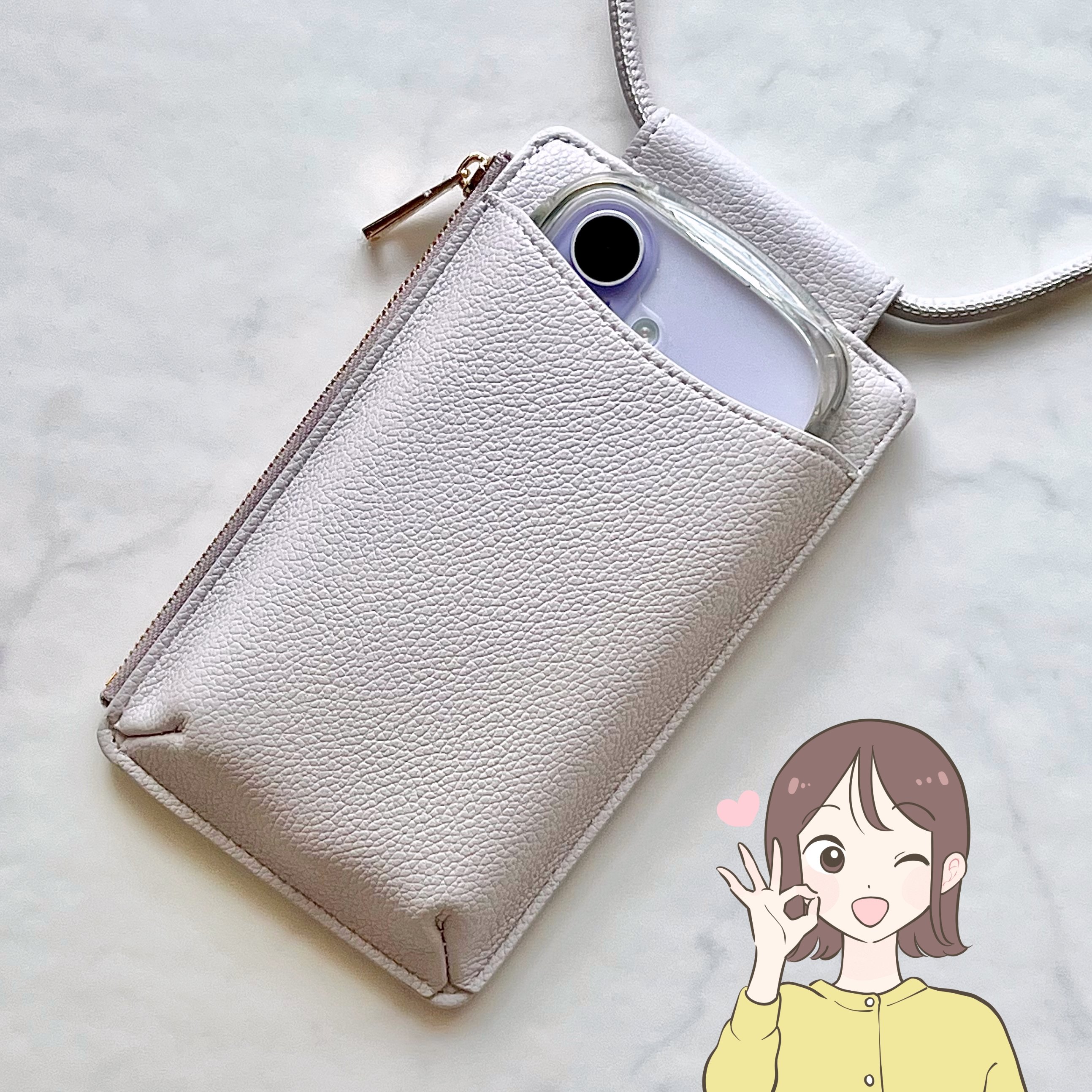 カードが35枚入った！アフタヌーンティーの“お財布がいらないスマホショルダー”手ぶらで外出できて楽ちん！「高級感がある」「年齢問わず持てる」「友達に誕生日プレゼントした」《購入レビュー》