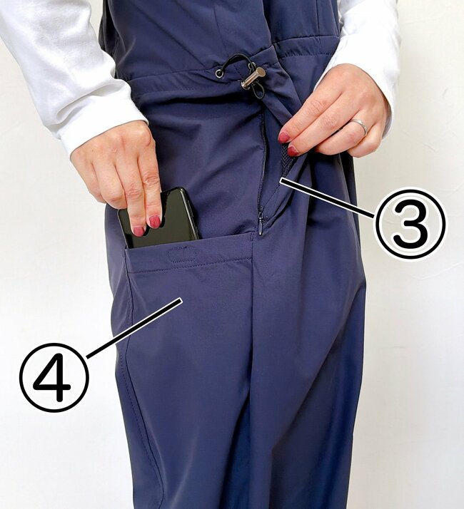 すぽんと着るだけで可愛い…!ワークマン新作の「楽ちんサロペット」サラッと着られて体型カバーできる!