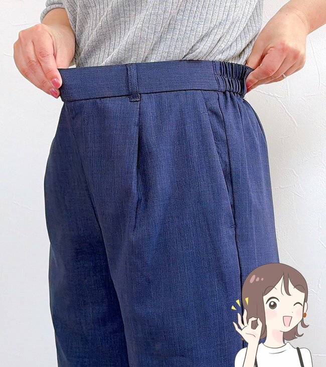 【ワークマン】もう1枚買い足したい…！2300円の「冷感ワイドパンツ」裏地がひんやりして気持ちいい！《購入レビュー》