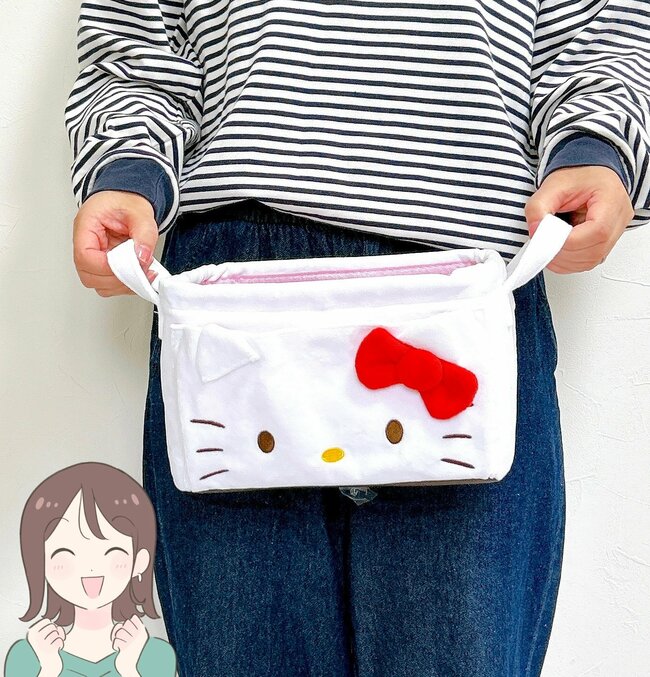 リビングがスッキリ片付いた!しまむらで見つけた「キティちゃんの収納ケース」全部屋に置きたいかわいさなんです!
