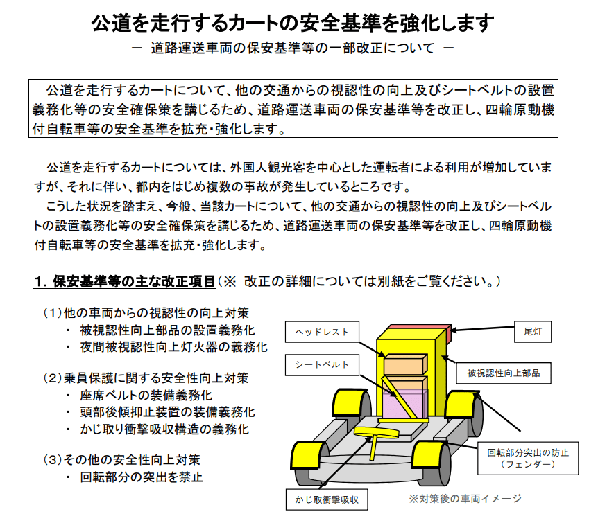「公道カート」を乗り回す外国人が再び増加…無免許運転、違法車両のキケンな実態とは？