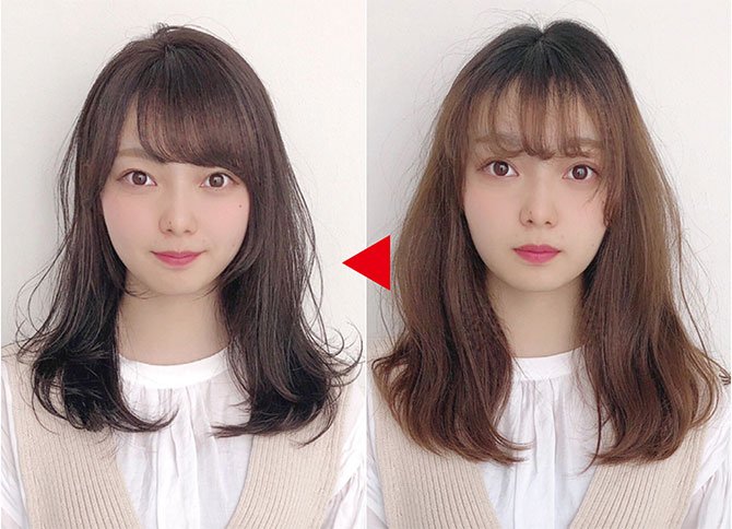 誰にでも似合いやすい!流し前髪の黄金比とは?
