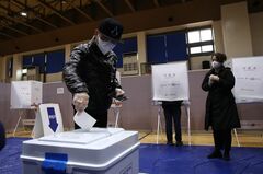 韓国大統領選、野党・尹錫悦氏が当選