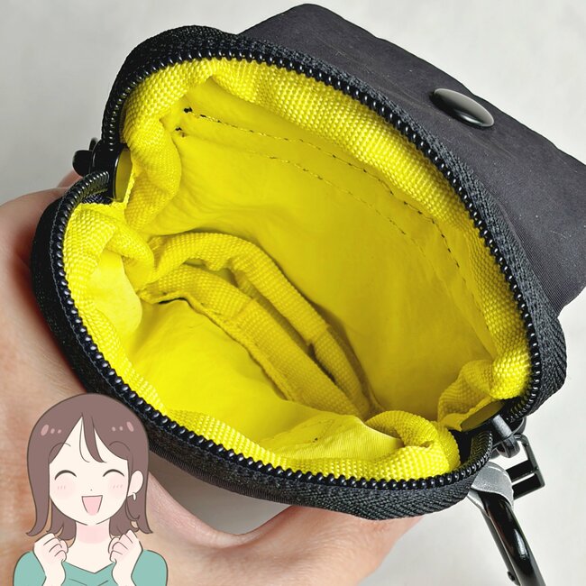 【3COINS】カードや診察券が35枚入った！ミニ財布になる“天才ポーチ”ポケット代わりに使えて便利！「カギがすっぽり入って使いやすい」「私と息子用に2つ購入しました」《購入レビュー》