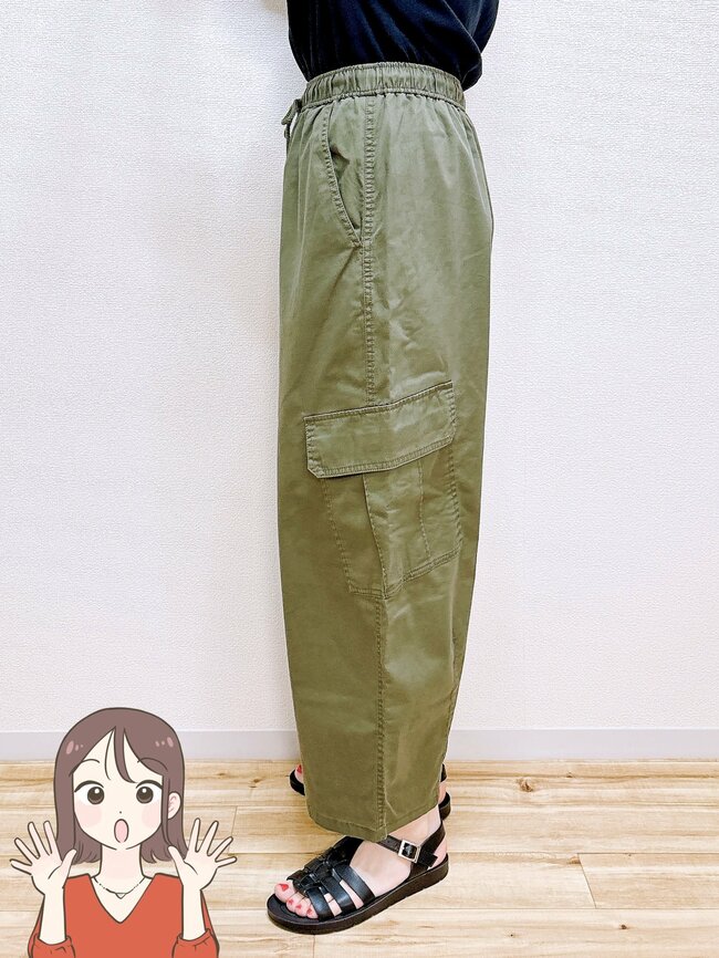 「全色買いました」「完全一目惚れ」GUの“楽ちんワイドパンツ”ポケットたくさんで快適すぎる！「動きやすいし使い勝手も良い」