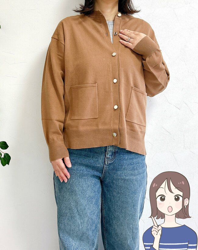 やっと理想なの見つけた！ハニーズの“もちもちカーディガン”着心地がすごいんです！「本当にやわらかい」「全くチクチクしない」
