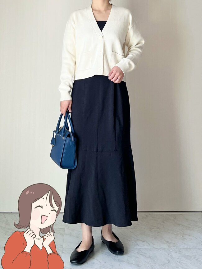 「ニットは全部これにしたい」「本当に可愛くて感動」ユニクロの“ゆったりカーディガン”さっと羽織るだけでカワイイ！「家族にも褒められました」