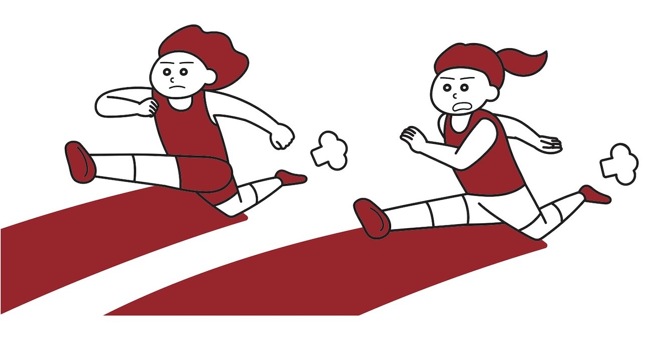 【思考力チェック!】10mのハンデをつけた100m走で勝つのはどっち?