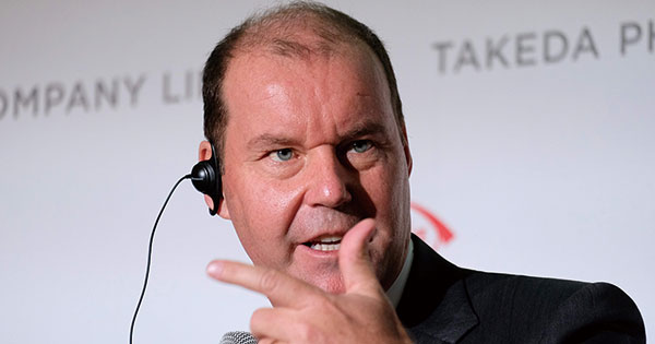武田薬品工業のクリストフ・ウェバー社長CEO