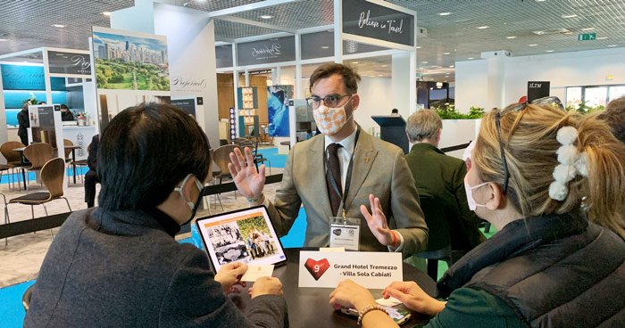 写真:展示会の風景