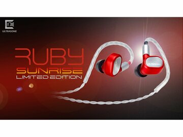 ULTRASONEから世界100台限定生産イヤフォン「Ruby Sunrise」登場