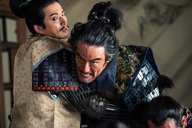 北陸で上杉氏と戦っていた柴田勝家も、本能寺の変を知ると急ぎ居城へ戻った　（C）NHK