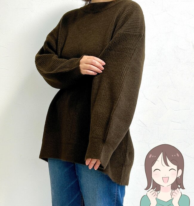 【GU感謝祭】お尻がまるっと隠せる「ふんわりニット」がセール中！細見えするのに体型カバーできて天才すぎる！「全色欲しいです」「チュニック丈に惹かれました」