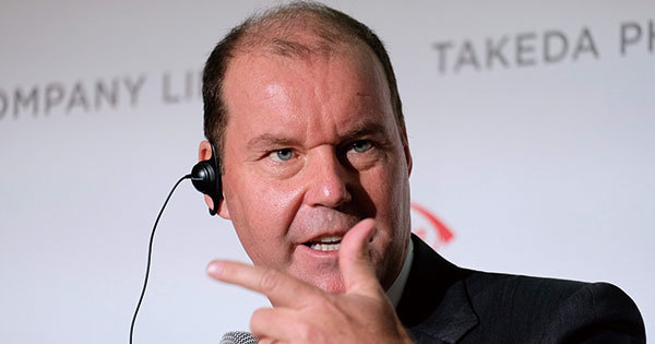 武田薬品工業のクリストフ・ウェバー社長CEO