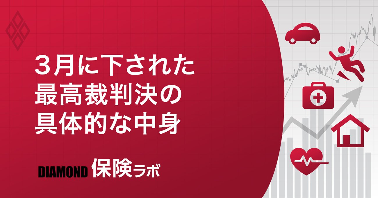 3月に下された最高裁判決の具体的な中身