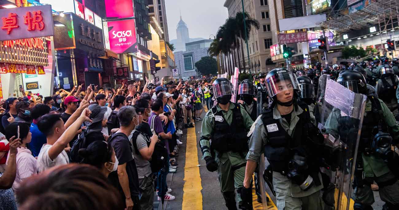 香港デモ
