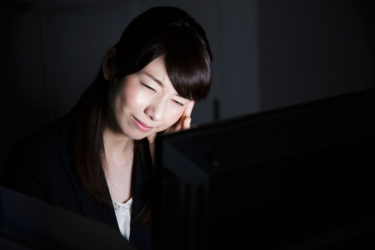 仕事がつらいとストレス臭が出ることも