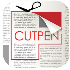 紙の新聞のスクラップをスマホでするiPhone用アプリの活用ワザ