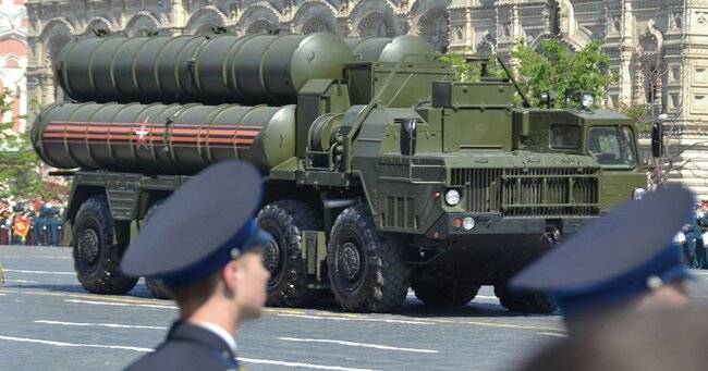 ロシアの最新鋭ミサイル「S400」