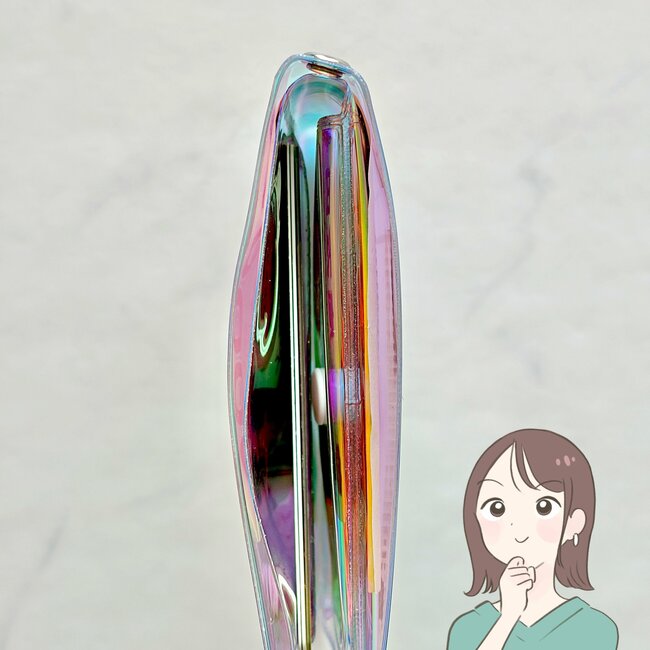 もう普通の財布に戻れないかも…！ダイソーの「ぺたんこ財布」お札が折らずに入るし、カギやカードも収納できて嬉しい！