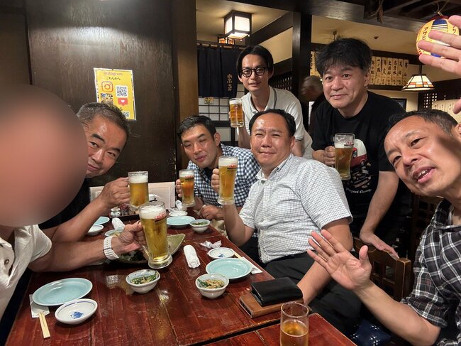 ジムニー界の帝王、アピオの河野仁さんの声掛けで集まった今回のメンツ