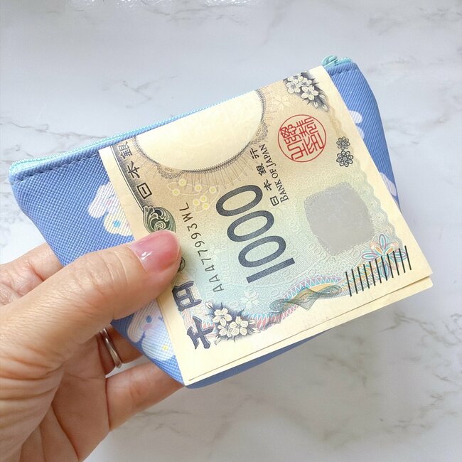 【セリア】カードが50枚も入って天才…！サンリオの“レトロかわいいポーチ”ガバッと開いて使いやすい！「わー！これは可愛すぎます」「待ってました」《購入レビュー》