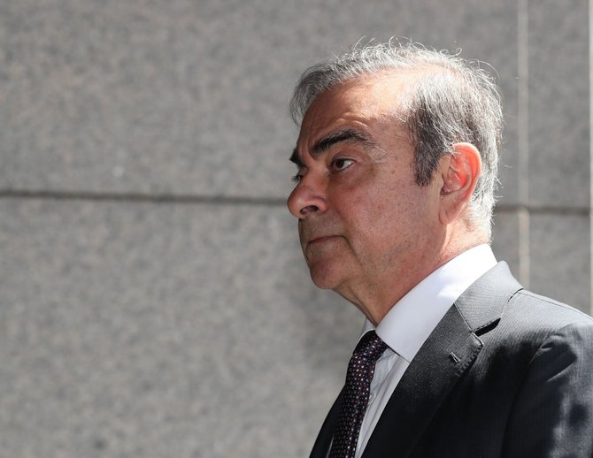 日産自動車の前会長カルロス・ゴーン被告