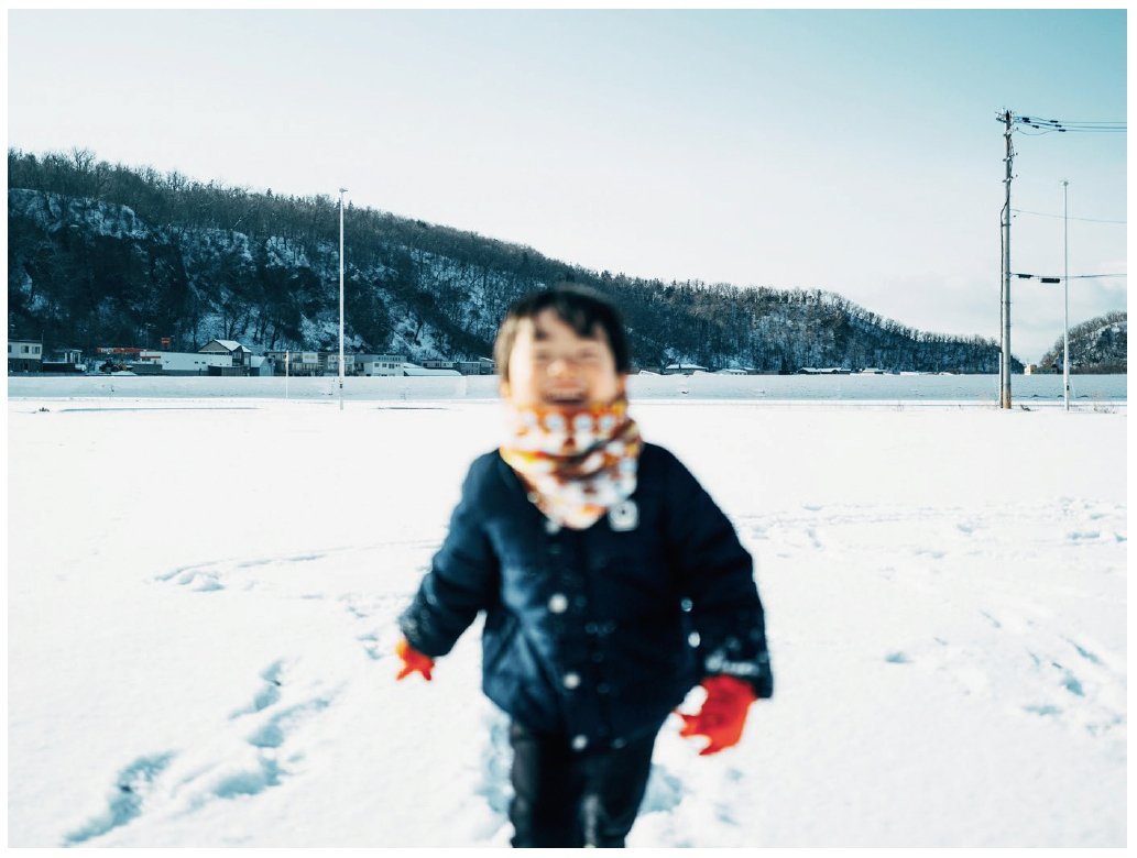 「ピンボケだが、妻が撮った写真のなかで筆者がいちばん好きなカット」