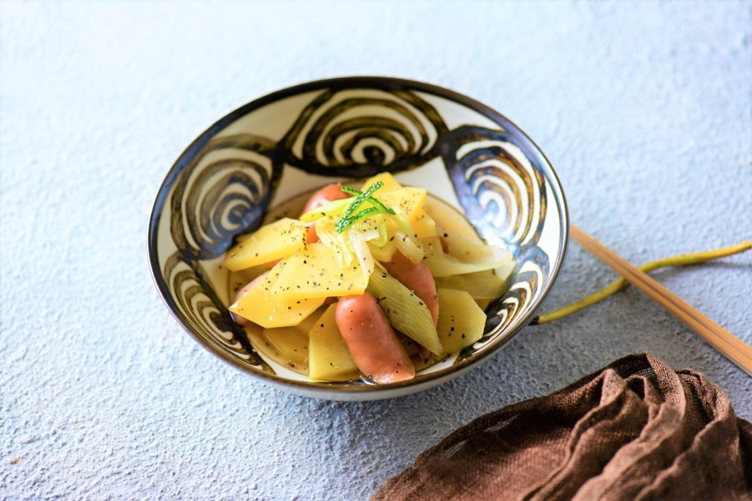 【GWはレンチンで何とかする!】ソーセージでご飯がすすむ!やみつき柚子こしょう煮