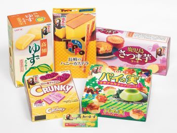 歴女だけでなく男性も引きつける龍馬は菓子の強力なキャラクター