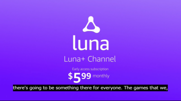 米Amazonがゲームサービス「Luna」提供へ、クラウドから画面転送