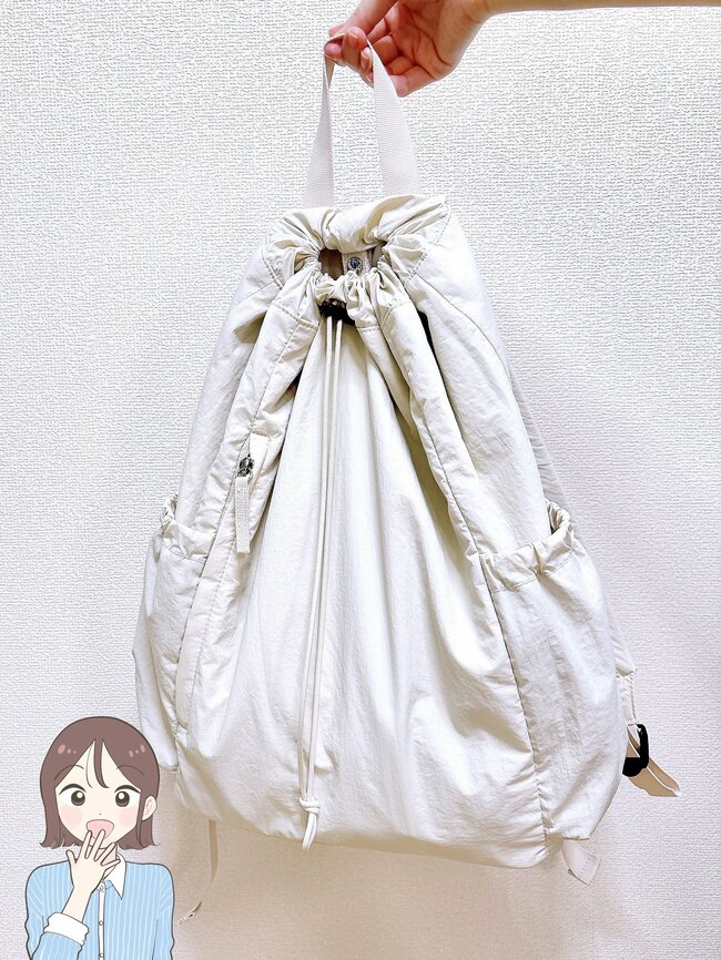 「軽量で疲れない」「どんな服にも似合う」GUの“たっぷり入るリュック”が毎日使いたくなるオシャレさ！「買って後悔ないです」【購入レビュー】