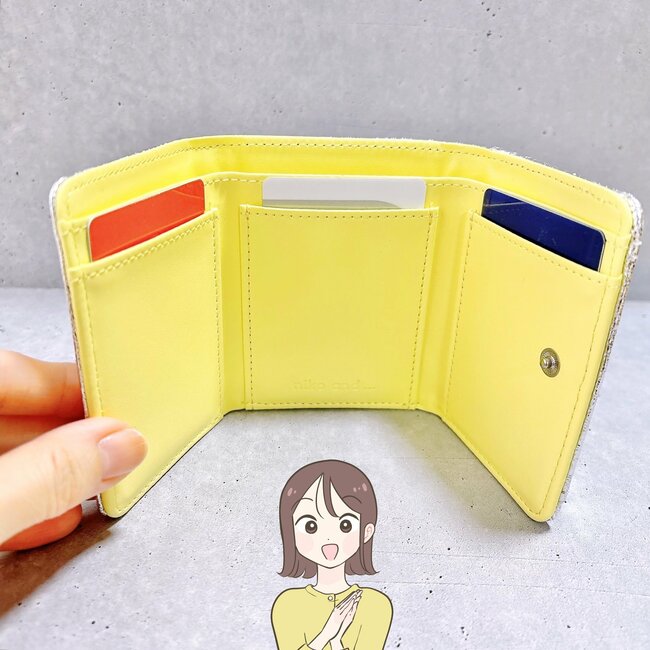 小銭が取りやすくて感動！ニコアンドの「ガバッとひらくミニ財布」カードが10枚入るし、お会計がラクちん！《購入レビュー》