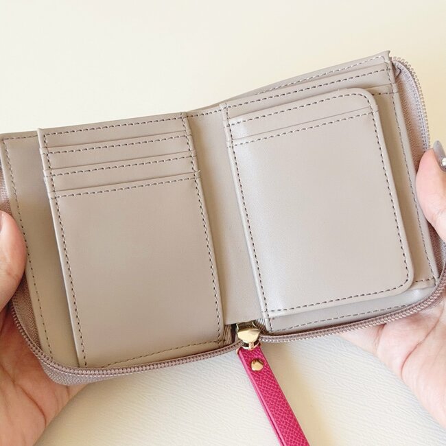 小銭が取り出しやすくて感動！アフタヌーンティーの「高見えミニ財布」コンパクトなのに鍵まで入る名品です！《購入レビュー》