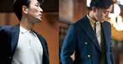 プラスワンアイテムでフレンチ風味に、おすすめブレザースタイル4選